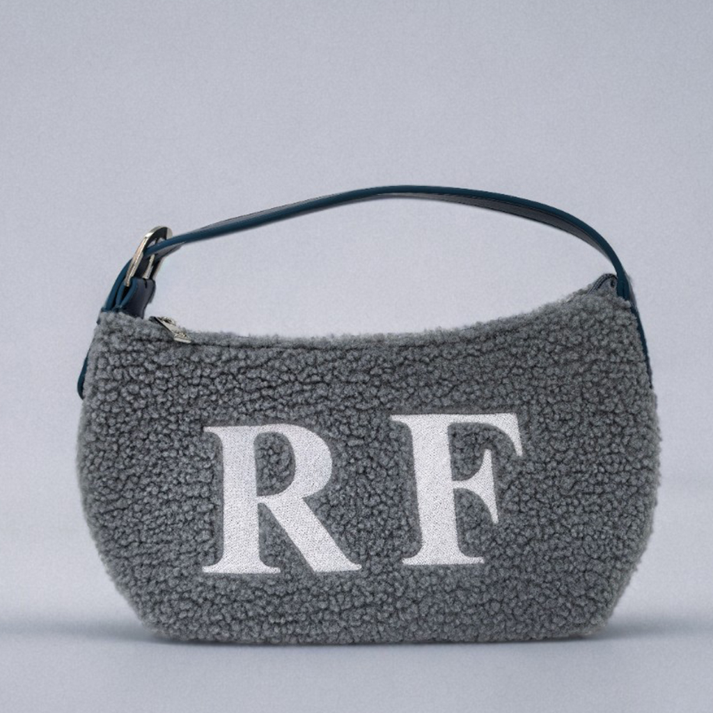 Royal Fair Custom Handle Lambswool Cosmetic bag Eco Friendly Portable Product Pouches Cute Soft Printed Teddy Pouch Bag