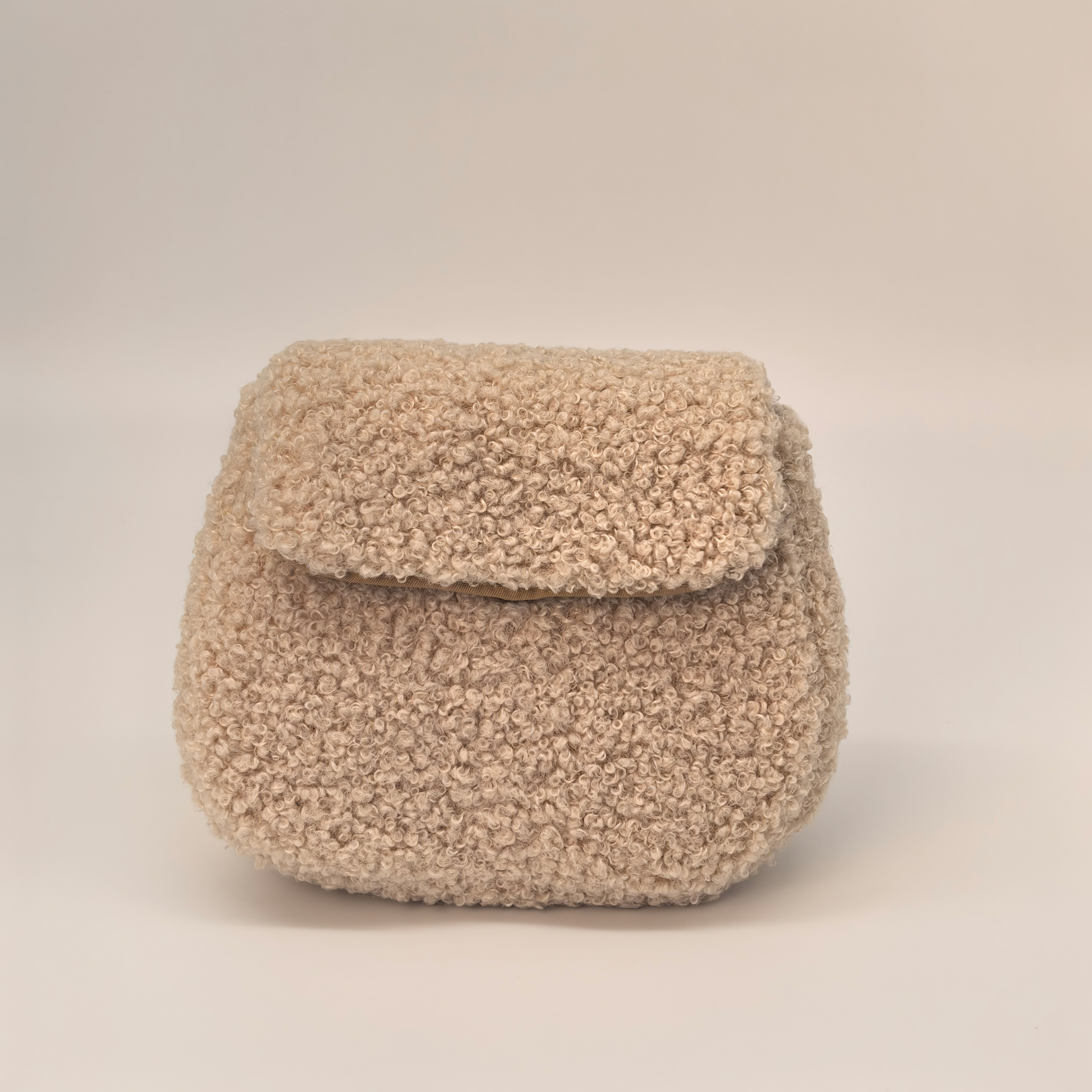 RF Soft Skincare Lambswool Mini Storage Makeup Bag
