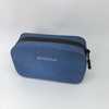 Royal Fair Travel Cosmetic Case Blue Durable Organizer Zippered Makeup Bag Lightweight Daily Use