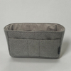 Royal Fair Foldable Cotton Storage Bag with Zippered Compartments Durable Daily Use Accessory