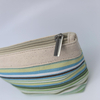 RF Logo Eco Friendly Durable Zipper Canvas Makeup Bag