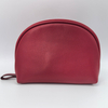 Royal Fair Durable Leather Toiletry Bag Lightweight Cosmetic Storage Compact Organizer Travel Cosmetic Bag