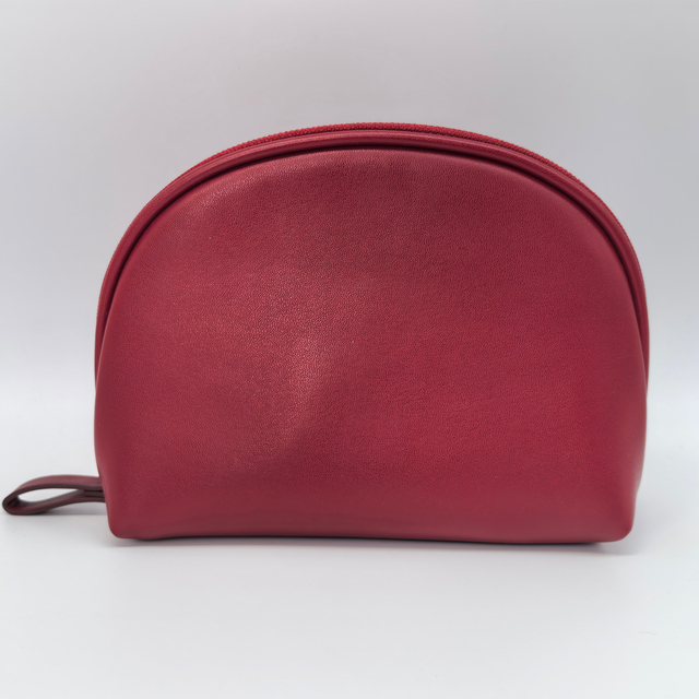 Royal Fair Durable Leather Toiletry Bag Lightweight Cosmetic Storage Compact Organizer Travel Cosmetic Bag