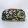 Royal Fair New Private Label Luxury Embroidery Women Makeup Bag Eco Zipper embroidered cosmetic bag Travel Make up Organizer