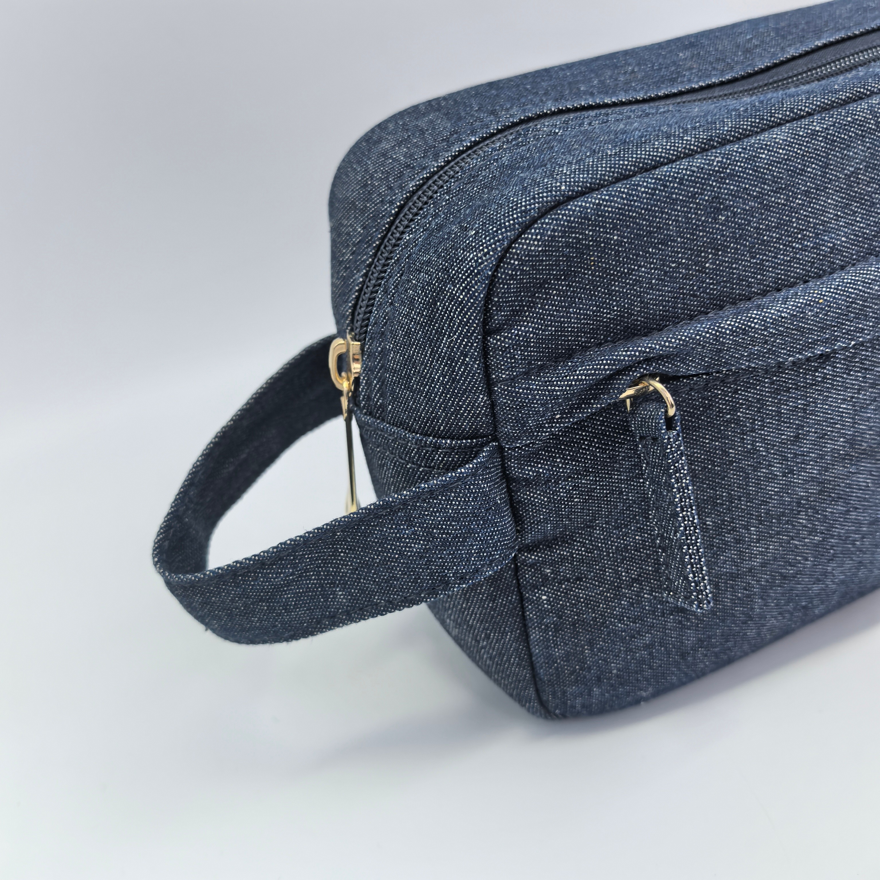 Royal Fair Eco-Friendly Open-Mouth Organizer Bag Zippered Compartments Makeup bag Custom Logo