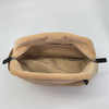 Royal Fair Custom Beige Corduroy Toiletry Bag High Quality Material Perfect for Organizing Beauty Essentials