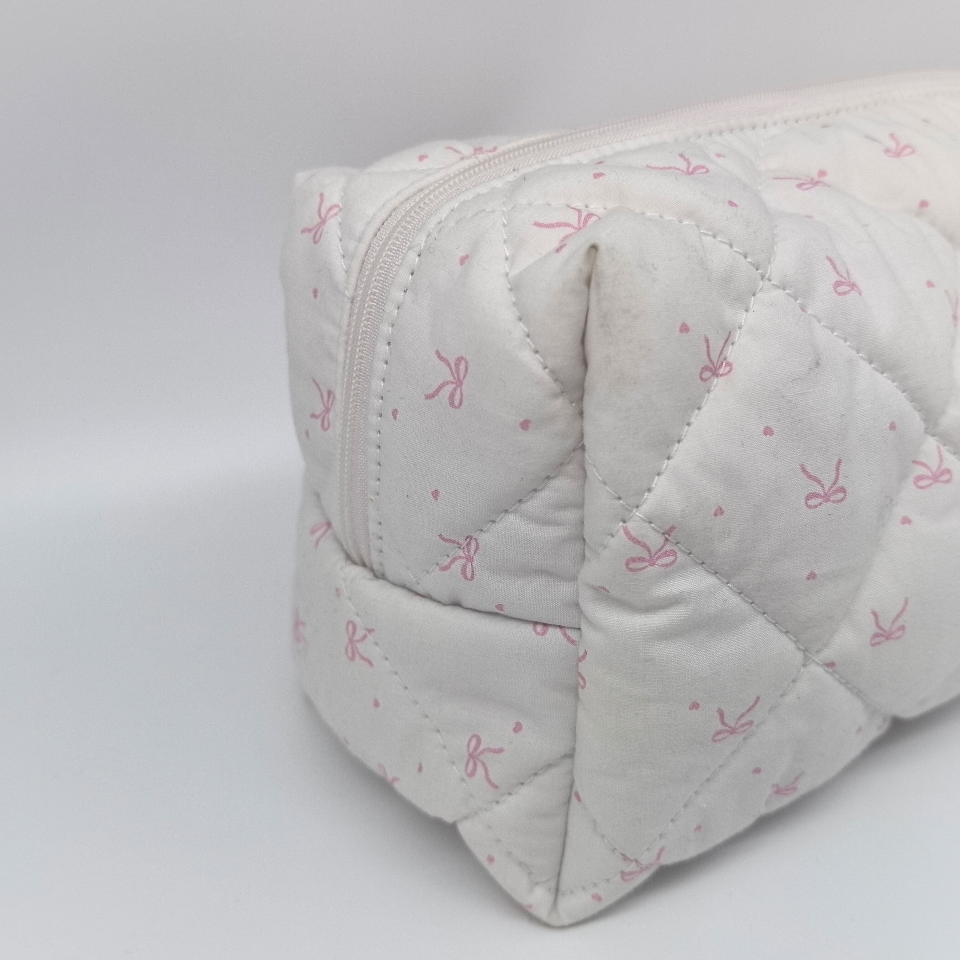 RF Beautiful Cotton Storage Printed Cosmetic Bag