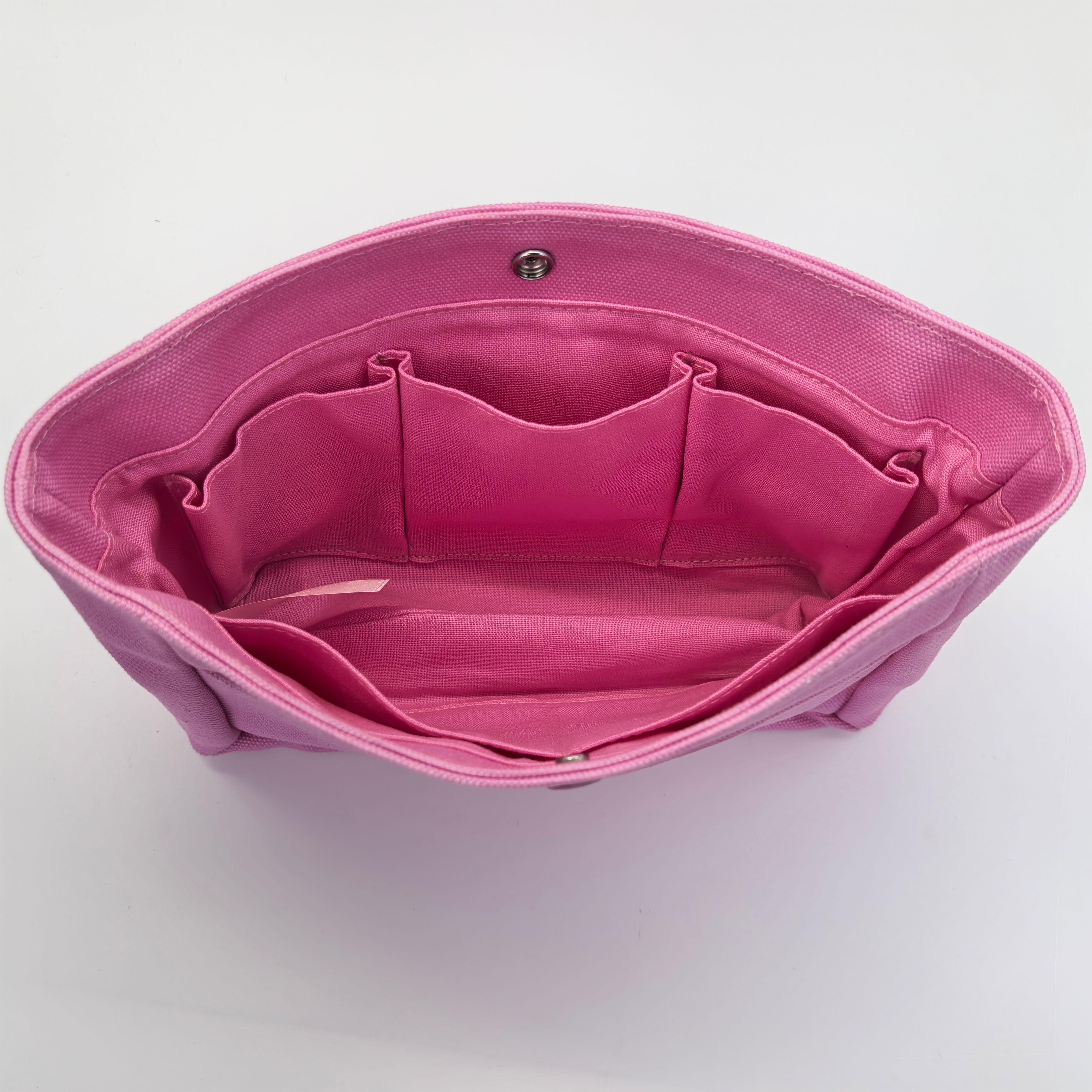 Royal Fair Multi-Functional Canvas Toiletry Bag Spacious Open Top Cosmetic Organizer for Travel Home Storage Solutions