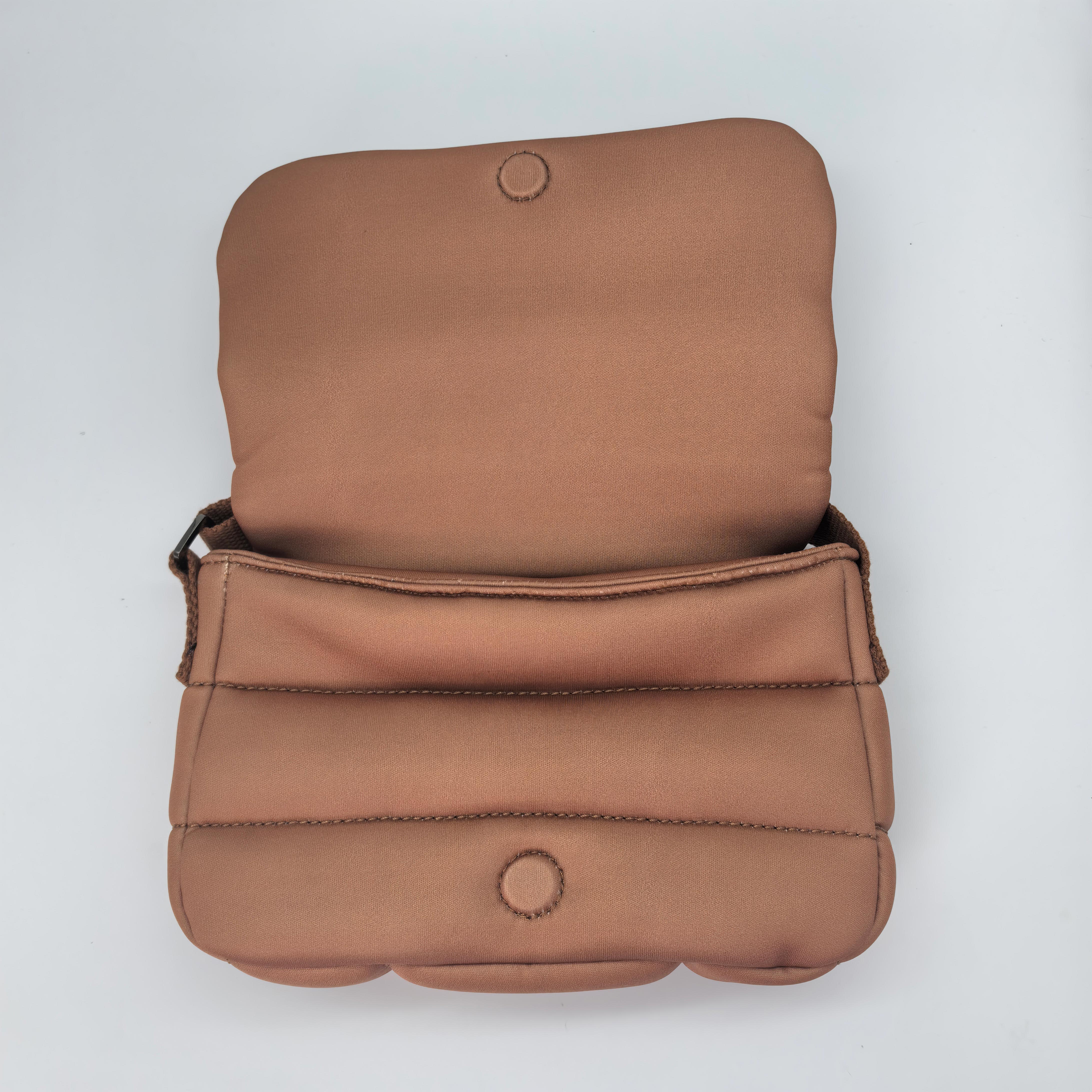 Royal Fair Sophisticated Chic Brown Cross Body Bag Portable Durable Bag for Daily Use