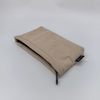 Royal Fair Corduroy Toiletry Pouch Apricot Zippered Cosmetic Bag Durable Travel Organizer