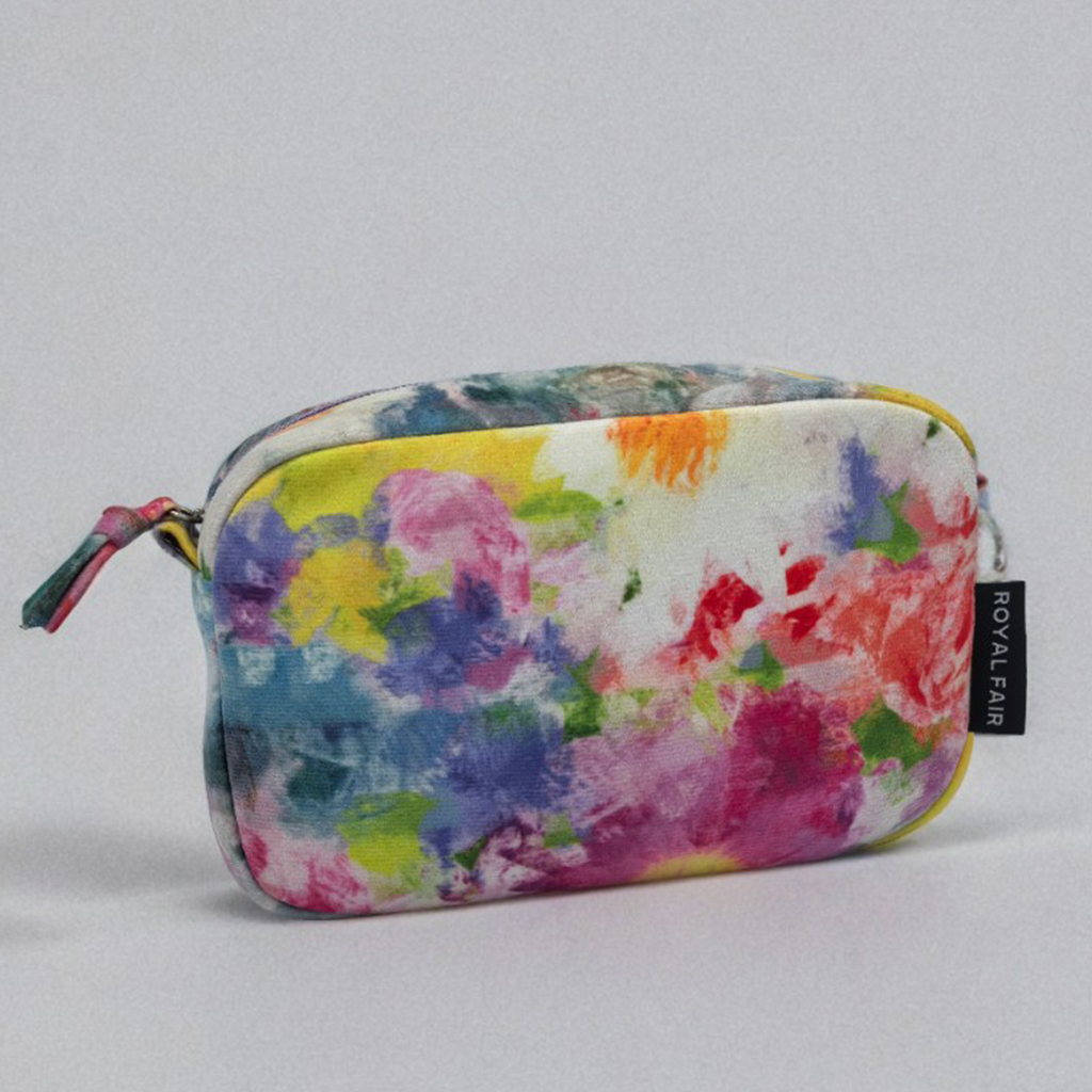 Royal Fair Printed Toiletry Bag Patterned Design Durable Travel Cosmetic Case Lightweight Storage Bag