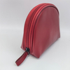 Royal Fair Durable Leather Toiletry Bag Lightweight Cosmetic Storage Compact Organizer Travel Cosmetic Bag